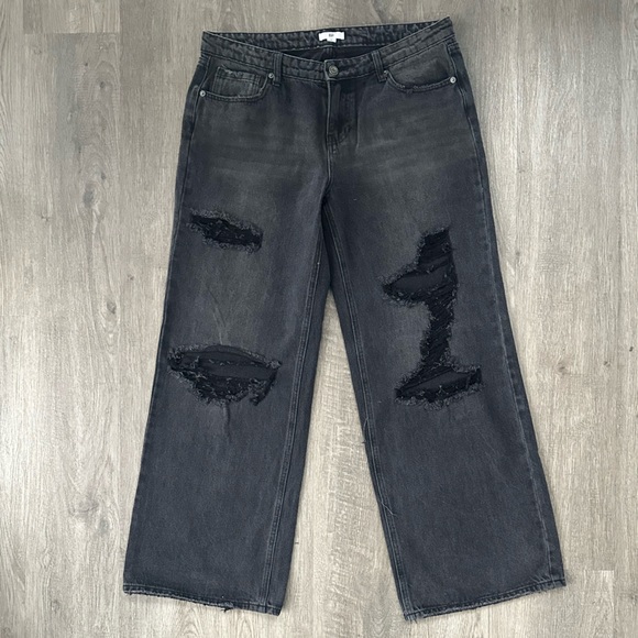 BP. Black Destroy Jeans - Picture 1 of 3